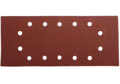 Шлифбумага, 115x280мм, Р80, 5 шт, 14 отверстий для удаления пыли,  Sturm-Tehinstrument