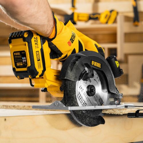 Пила циркулярная аккумуляторная бесщеточная Denzel CCSH-BL-20-185-Tehinstrument