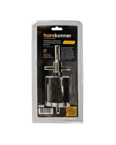 Коронка алмазная по армир. Бетону 72x80 мм, 5 сегментов, Hanskonner-Tehinstrument