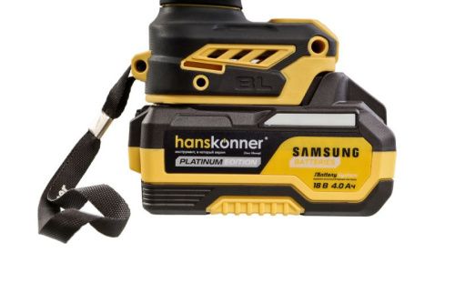 HCD20165PRO Аккумуляторный шуруповерт Hanskonner 1BatterySystem-Tehinstrument