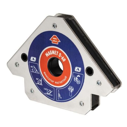 Фиксатор магнитный Magnet S-60 (45°/90°/135°, усилие 60кг), Aurora-Tehinstrument