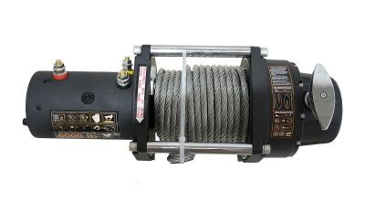 Habert Лебедка электрическая 6000LB, стальной трос-Tehinstrument