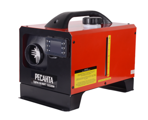 Тепловая дизельная пушка непрямого нагрева ТДПН-10 KWT 12/220W Ресанта-Tehinstrument