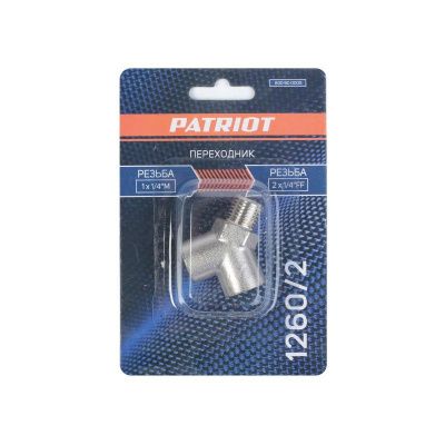 Переходник PATRIOT 1260/2 (Y-образный 1/4" MFF)-Tehinstrument