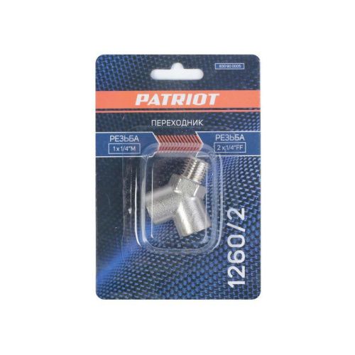 Переходник PATRIOT 1260/2 (Y-образный 1/4" MFF)-Tehinstrument