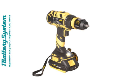 Аккумуляторный шуруповерт Hanskonner HCD1865C 1BatterySystem-Tehinstrument