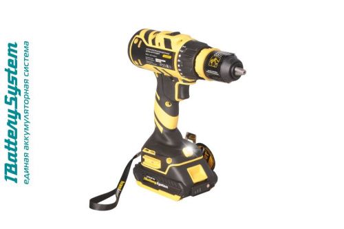 Аккумуляторный шуруповерт Hanskonner HCD1865C 1BatterySystem-Tehinstrument