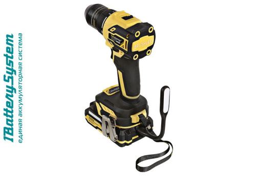 HCD2065C Дрель аккумуляторная  б/щ Hanskonner 1BatterySystem-Tehinstrument