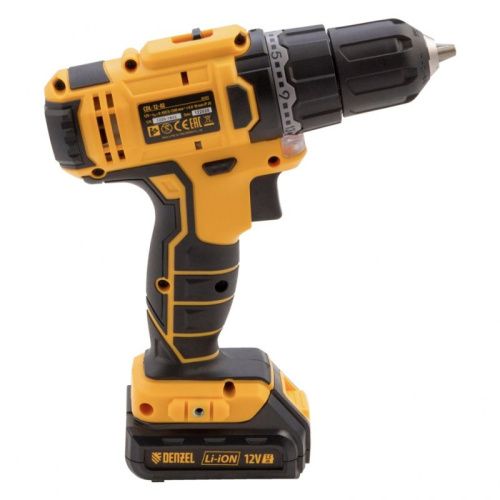 Дрель-шуруповерт аккумуляторная Denzel CDL-12-02-Tehinstrument