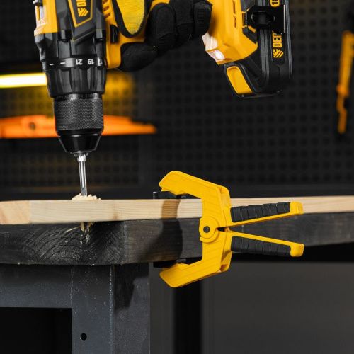 Струбцина клещеобразная, усиленная Denzel 65 х 50 мм-Tehinstrument