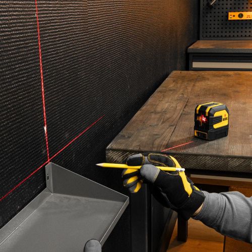 Лазерный уровень Denzel LX 02 Red, 20 м-Tehinstrument