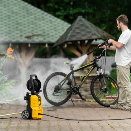 Моечная машина высокого давления R-170D, 1800 Вт, 170 бар, 380 л/ч, с барабаном// Denzel-Tehinstrument