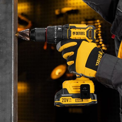 Бесщеточный аккумуляторный ударный шуруповерт Denzel CIDH-BL-20, Li-Ion, 20 В-Tehinstrument