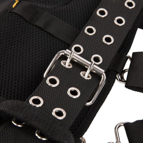 Пояс монтажника усиленный, с лямками, сумки поясные, держатель для молотка Denzel-Tehinstrument