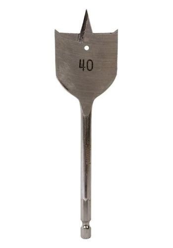 Сверло перовое по дереву, 40мм, шестигранный хвостовик,  Sturm-Tehinstrument