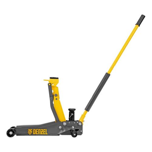 Домкрат гидравлический подкатной, 2/3 т, 98-770 мм, быстрый подъем, низ. подхват, проф, SUV Denzel-Tehinstrument