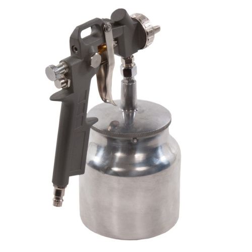 Краскопульт пневматический QUATTRO ELEMENTI с  нижним бачком 750 мл, сопло 1,5 мм, разъем  сопло 1,5 мм, разъем EURO-Tehinstrument