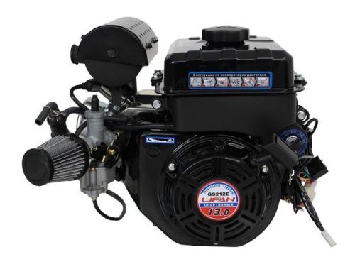 Двигатель Lifan GS212E, вал ?20мм, катушка 7Ампер-Tehinstrument