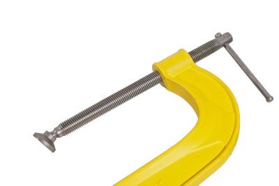 Струбцина G-образная, 300 мм / 12", чугун, оксидированный винт, hanskonner-Tehinstrument