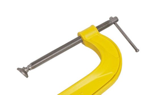 Струбцина G-образная, 300 мм / 12", чугун, оксидированный винт, hanskonner-Tehinstrument