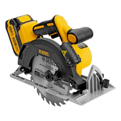 Пила циркулярная аккумуляторная бесщеточная Denzel CCSH-BL-20-185-Tehinstrument