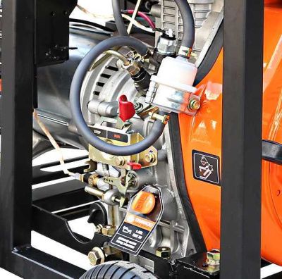 Дизельный генератор DAEWOO DDAE9000DXE-3 (электростанция ДЭУ 9000 DXE-3)-Tehinstrument