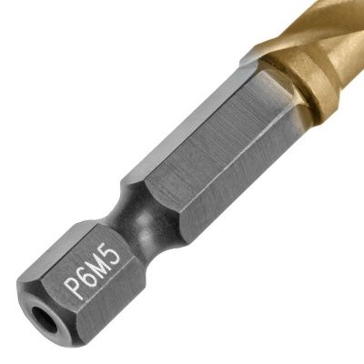 Набор сверл-метчиков, М4-М12, Р6М5 // Denzel-Tehinstrument