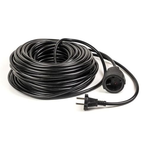 Удлинитель силовой QUATTRO ELEMENTI УХ10-101 - 30 м, провод ПВС 2х1,0 мм2, 1 литая роз.-Tehinstrument