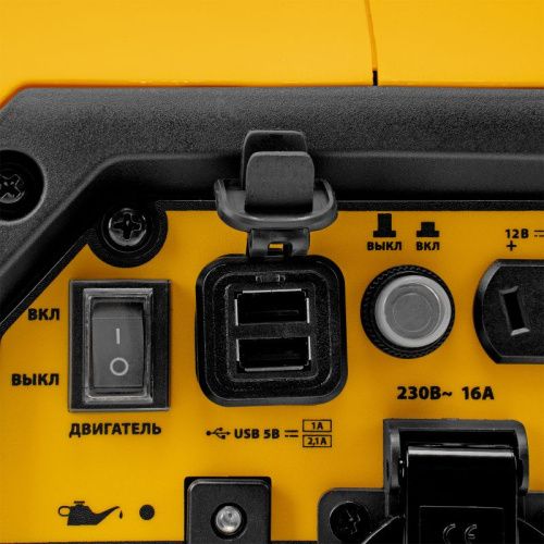 Генератор инверторный GS-1100iS, 1,1 кВт, 230 В, закрытый корпус, ручной старт DENZEL-Tehinstrument