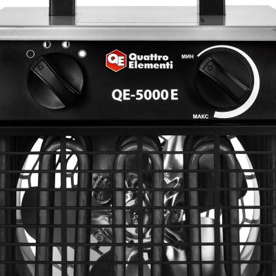 Нагреватель воздуха электрический с ТЭН QUATTRO ELEMENTI QE-5000 E-Tehinstrument