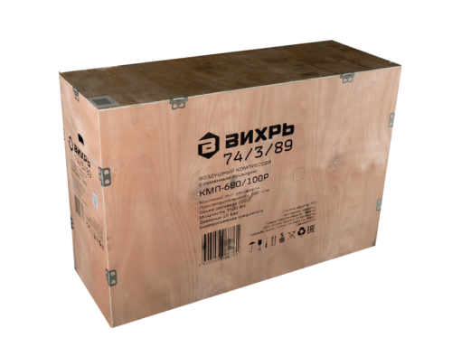 Компрессор Вихрь КМП-680/100Р-Tehinstrument