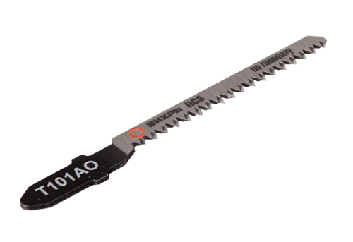 Пилки для лобзика ВИХРЬ Т101АО по ламинату, чистый, фигурный рез-Tehinstrument
