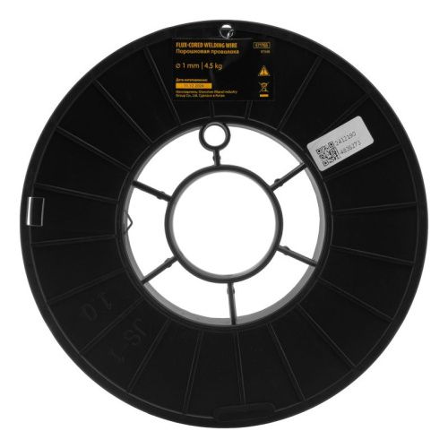 Порошковая проволока Е71TGS, диам. 1 мм, 4,5 кг, диам. катушки D200 Denzel-Tehinstrument