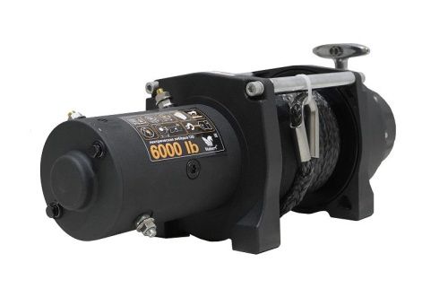 Habert Лебедка электрическая 6000LB, синтетический трос-Tehinstrument