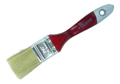 Кисть плоская "Profi" 1,5" (38 мм), натуральная щетина  Sturm-Tehinstrument