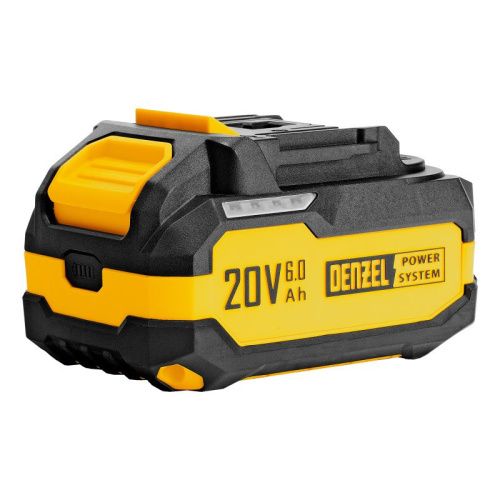 Батарея аккумуляторная Denzel BH-20-6.0, Li-Ion, USB, 20 В, 6,0 Ач-Tehinstrument