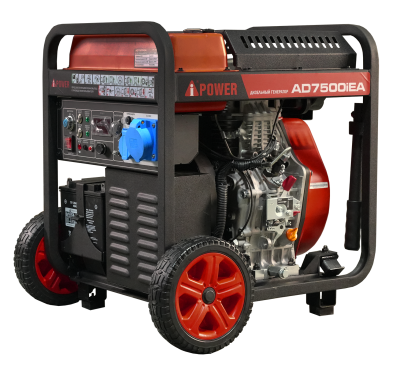 Инверторный дизельный генератор AD7500iEA, A-iPower-Tehinstrument