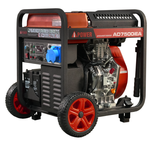 Инверторный дизельный генератор AD7500iEA, A-iPower-Tehinstrument