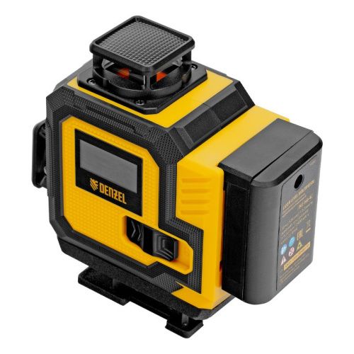 Лазерный уровень мультипризменный DLV 360-4T, 30 м, зеленый луч, Li-Ion 2,4 Aч, штатив// Denzel-Tehinstrument