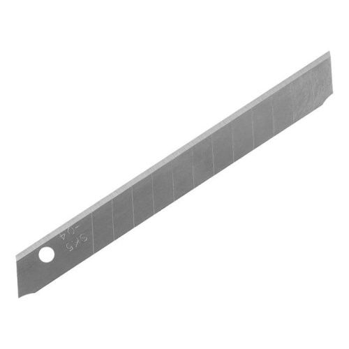 Лезвия, 9 мм, сталь SK5 - 0,4 мм, 10 штук Denzel-Tehinstrument