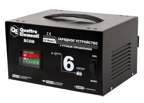 Зарядное устройство QUATTRO ELEMENTI BC  6M-Tehinstrument