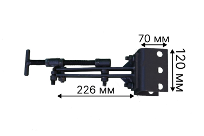 Сцепка универсальная регулируемая для HUTER GMC, MK-Tehinstrument