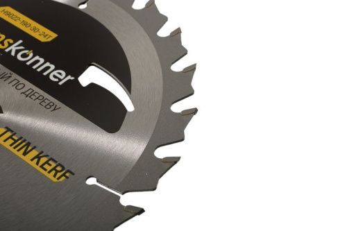 Пильный диск по дереву THIN KERF 190x30 мм, 24 зубьев, Hanskonner-Tehinstrument