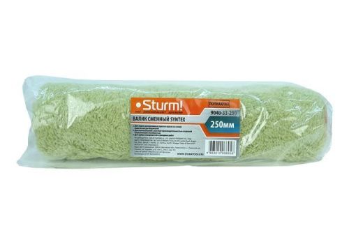 Валик сменный "SYNTEX" 250 мм, D 48 мм, ворс 18 мм, ручка D 8 мм  Sturm-Tehinstrument
