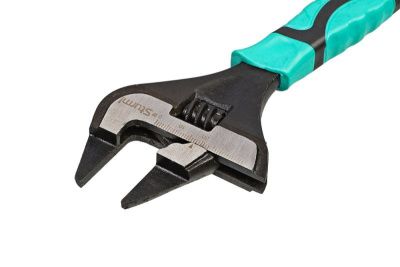 Разводной ключ с супер тонкими губками, 200 мм,зев39мм, фосфатированный,  Sturm-Tehinstrument