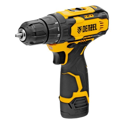 Аккумуляторный шуруповерт Denzel CDQ-12, Li-Ion, 12 В-Tehinstrument