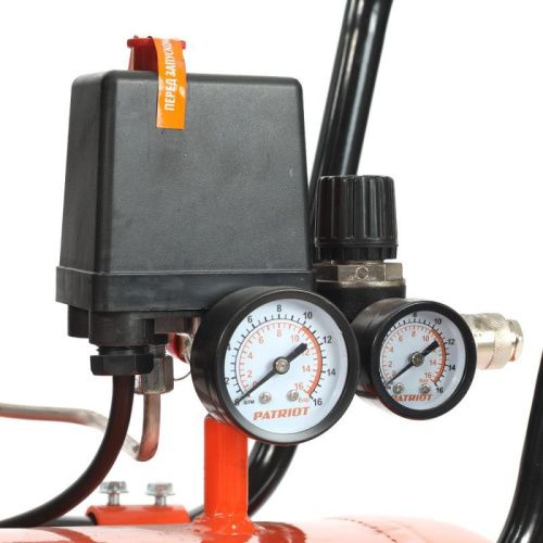 Компрессор поршневой ременной Patriot PTR 100-670-Tehinstrument