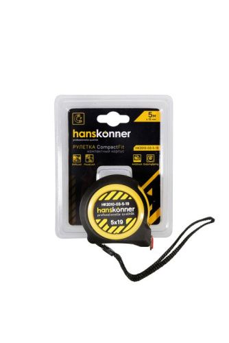 Рулетка 5x19мм, Hanskonner-Tehinstrument