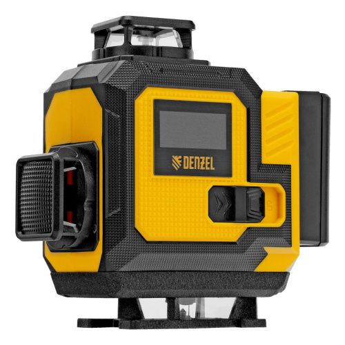 Лазерный уровень мультипризменный DLV 360-4T, 30 м, зеленый луч, Li-Ion 2,4 Aч, штатив// Denzel-Tehinstrument