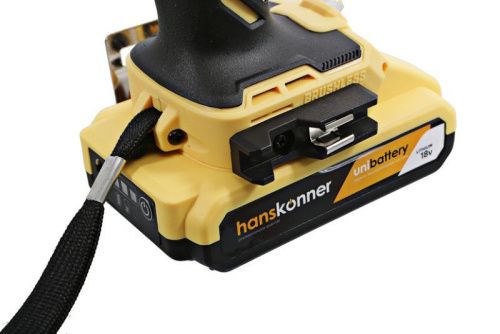 Аккумуляторный шуруповерт Hanskonner  HCD1865BL Unibattery-Tehinstrument